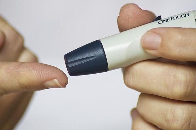 blood test to measure sugar in diabetes